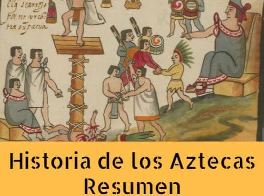 Resumen historia azteca