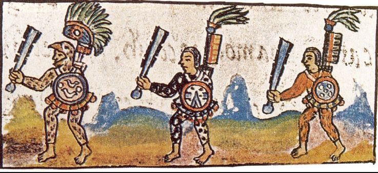 Guerreros Aztecas: Rangos y Organización Militar: Jaguar, Águila, Rapado