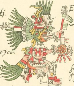 Huitzilopochtli dios azteca